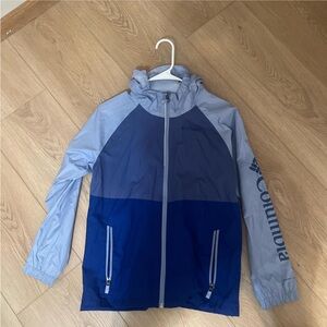 Columbia Blue and dull blues jacket Jacket